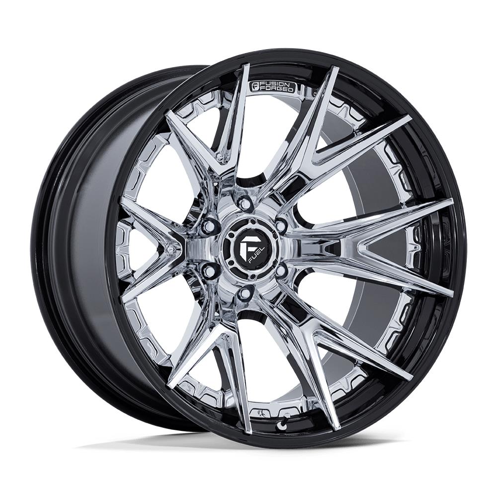 Fuel Fc402 Catalyst Chrome With Gloss Black Lip 12x22 6x135 ET-44 CB87,1 60° 1133 kg FC402PB22126344N