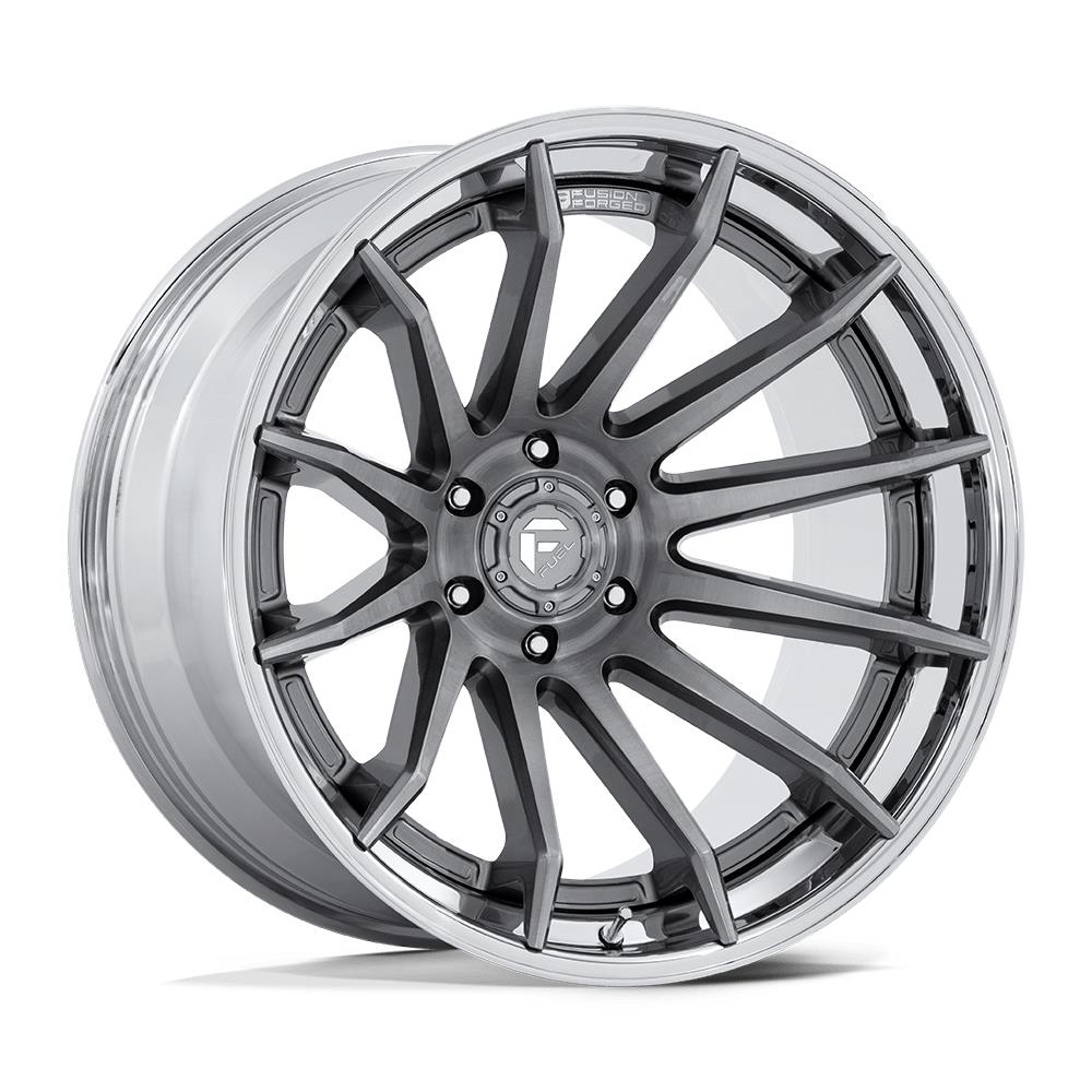Fuel Fc403 Burn Platinum With Chrome Lip 12x22 5x127 ET-44 CB71,6 60° 1133 kg FC403AP22125044N