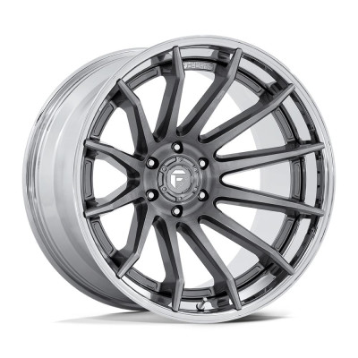 Fuel Fc403 Burn Platinum With Chrome Lip 12x24 5x127 ET-44 CB71,6 60° 1133 kg FC403AP24125044N