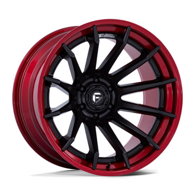 Fuel Fc403 Burn Matte Black With Candy Red Lip 10x20 6x135 ET-18 CB87,1 60° 1133 kg FC403MQ20106318N