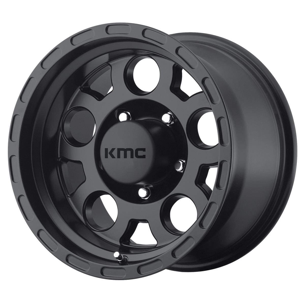 KMC KM522 Enduro Matte Black 8x16 5x127 ET0 CB83,7 60° 997 kg KM52268050700