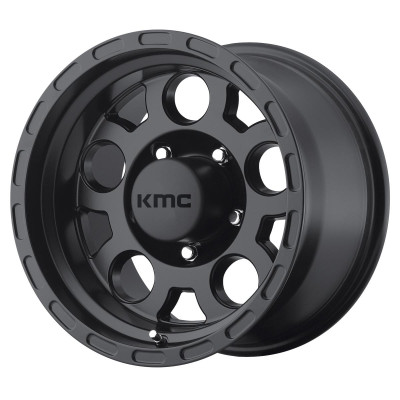 KMC KM522 Enduro Matte Black 8x16 5x127 ET0 CB83,7 60° 997 kg KM52268050700