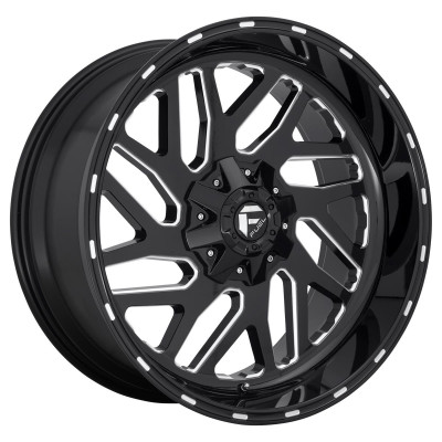 Fuel D581 Triton Gloss Black Milled 12x24 8x170 ET-44 CB125,1 60° 1678 kg D58124201747