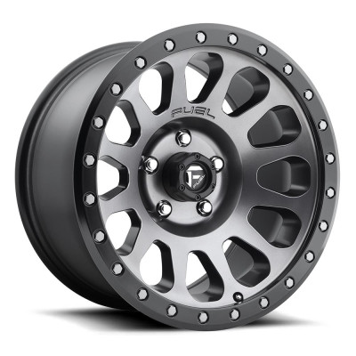 Fuel D601 Vector Matte Gun Metal Black Bead Ring 9x18 5x127 ET1 CB78,1 60° 1133 kg D60118907350