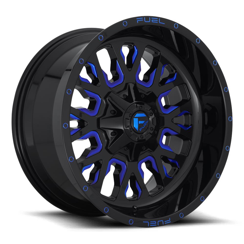 Fuel D645 Stroke Gloss Black Blue Tinted Clear 9x20 5x139.7 ET20 CB110,1 (PCD2: 5x150) 60° 1133 kg D64520907057