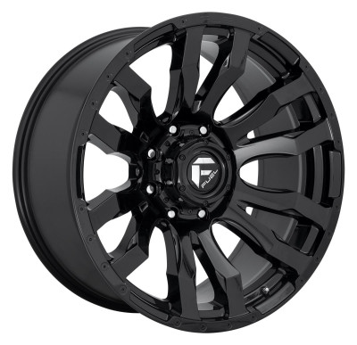 Fuel D675 Blitz Gloss Black 10x22 8x165.1 ET-18 CB125,1 60° 1678 kg D67522008247