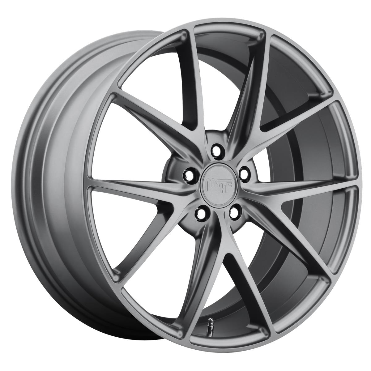 Niche M116 Misano Matte Gun Metal 9,5x19 5x120 ET35 CB72,6 60° 725 kg M116199521+35