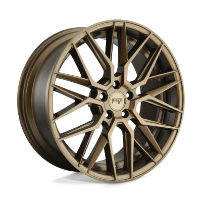 Niche M191 Gamma Matte Bronze 9,5x19 5x112 ET48 CB66,6 60° 816 kg M1911995F8+48