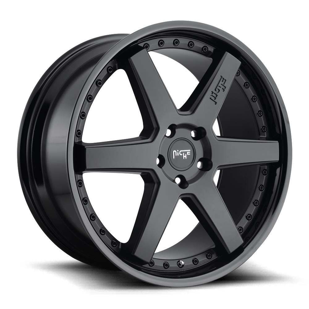 Niche M192 Altair Gloss Black Matte Black 10,5x20 5x112 ET40 CB66,6 60° 861 kg M1922005F8+40