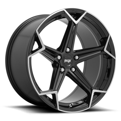 Niche N259 Arrow Gloss Black Brushed 10,5x20 5x112 ET40 CB66,6 60° 816 kg M2592005F8+40