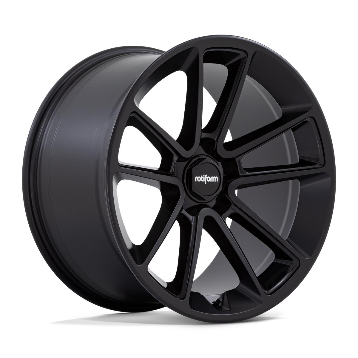 Rotiform R194 Btl Matte Black With Black Details 9x21 5x120 ET15 CB74,1 60° 997 kg R194219011+15