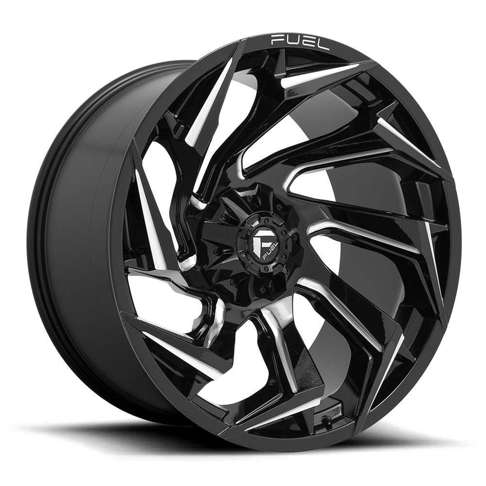 Fuel D753 Reaction Gloss Black Milled 9x20 5x114.3 ET20 CB78,1 (PCD2: 5x127) 60° 1133 kg D75320902657