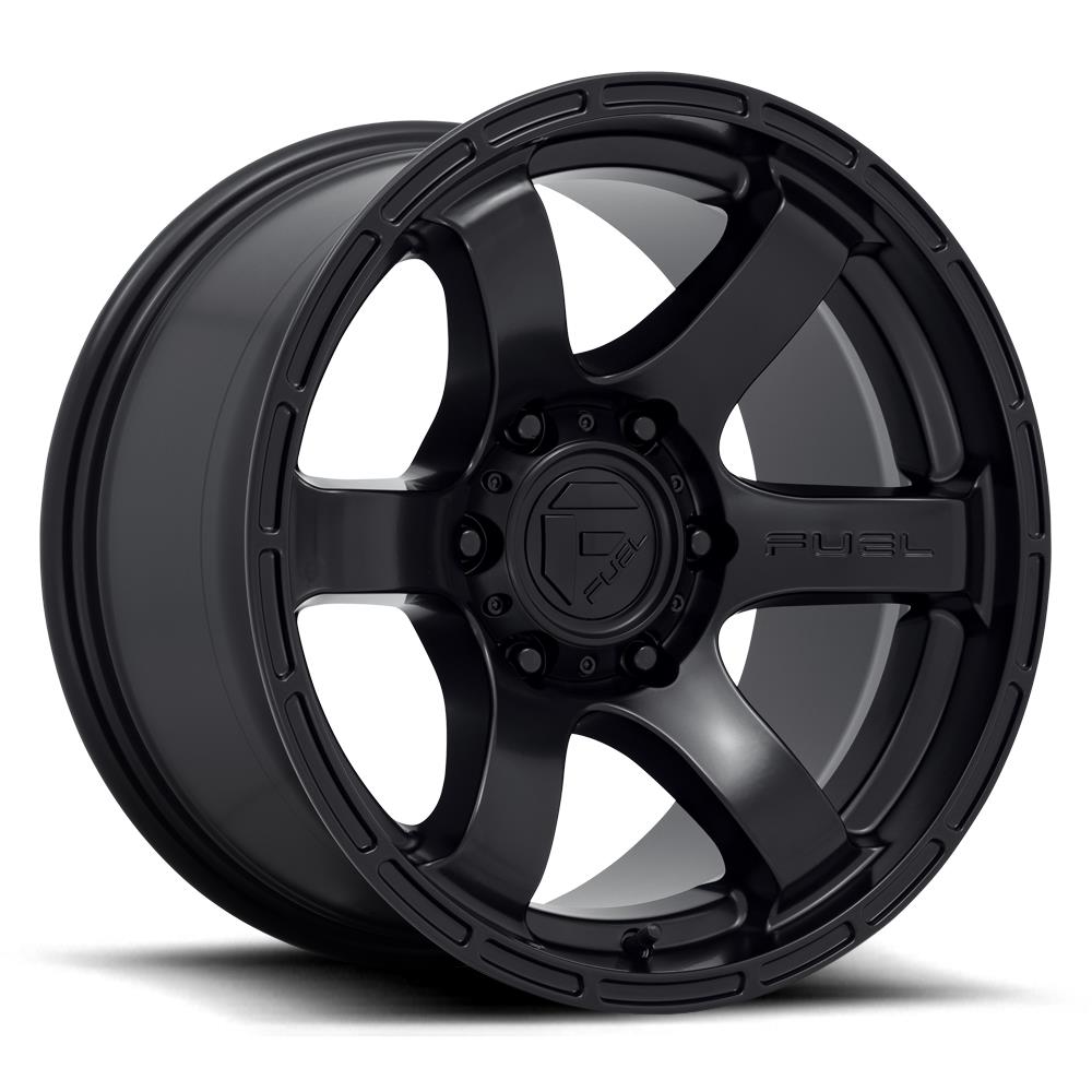 Fuel D766 Rush satin black 9x18 6x135 ET1 CB87,1 60° 1133 kg D76618908950