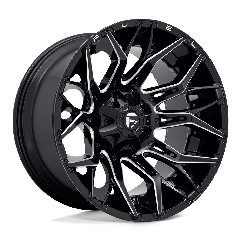 Fuel D769 Twitch Glossy Black Milled 9x20 5x114.3 ET1 CB78,1 (PCD2: 5x127) 60° 1133 kg D76920902650
