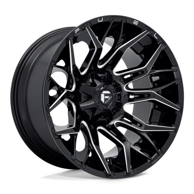 Fuel D769 Twitch Glossy Black Milled 9x20 5x114.3 ET1 CB78,1 (PCD2: 5x127) 60° 1133 kg D76920902650