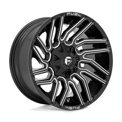 Fuel D773 Typhoon Gloss Black Milled 10x22 8x180 ET-18 CB124,2 60° 1678 kg D77322001847