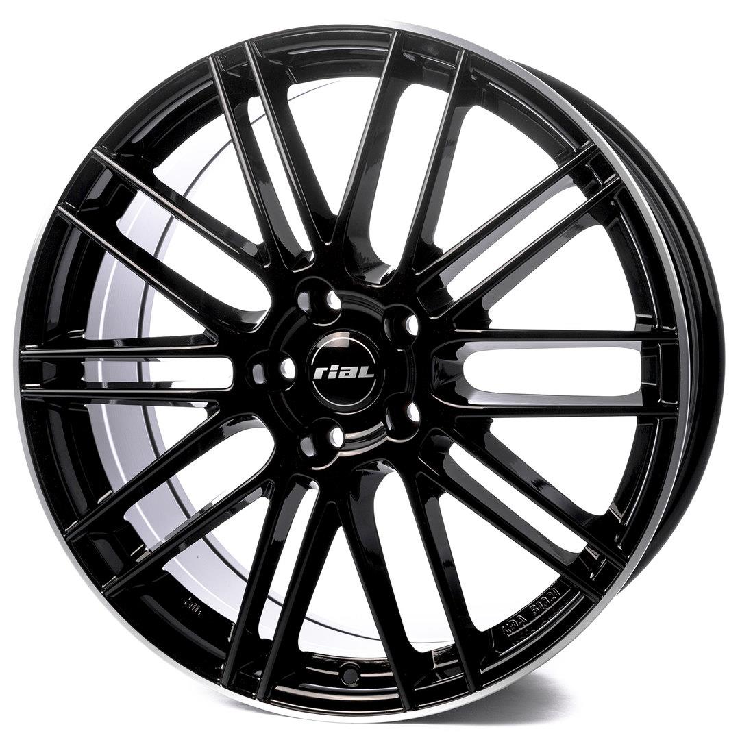Rial Kibo diamond-black polished lip 8x18 5x105 ET38 CB56,6 60° 625 kg KIB80838O83-2