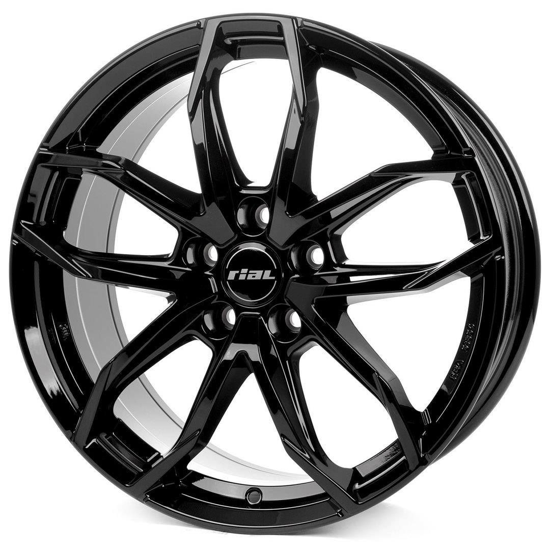Rial Lucca diamond-black 7,5x17 5x112 ET45 CB70,1 60° 760 kg LUC75745B72-6