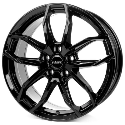 Rial Lucca diamond-black 7,5x17 5x114.3 ET45 CB70,1 60° 760 kg LUC75745B82-6