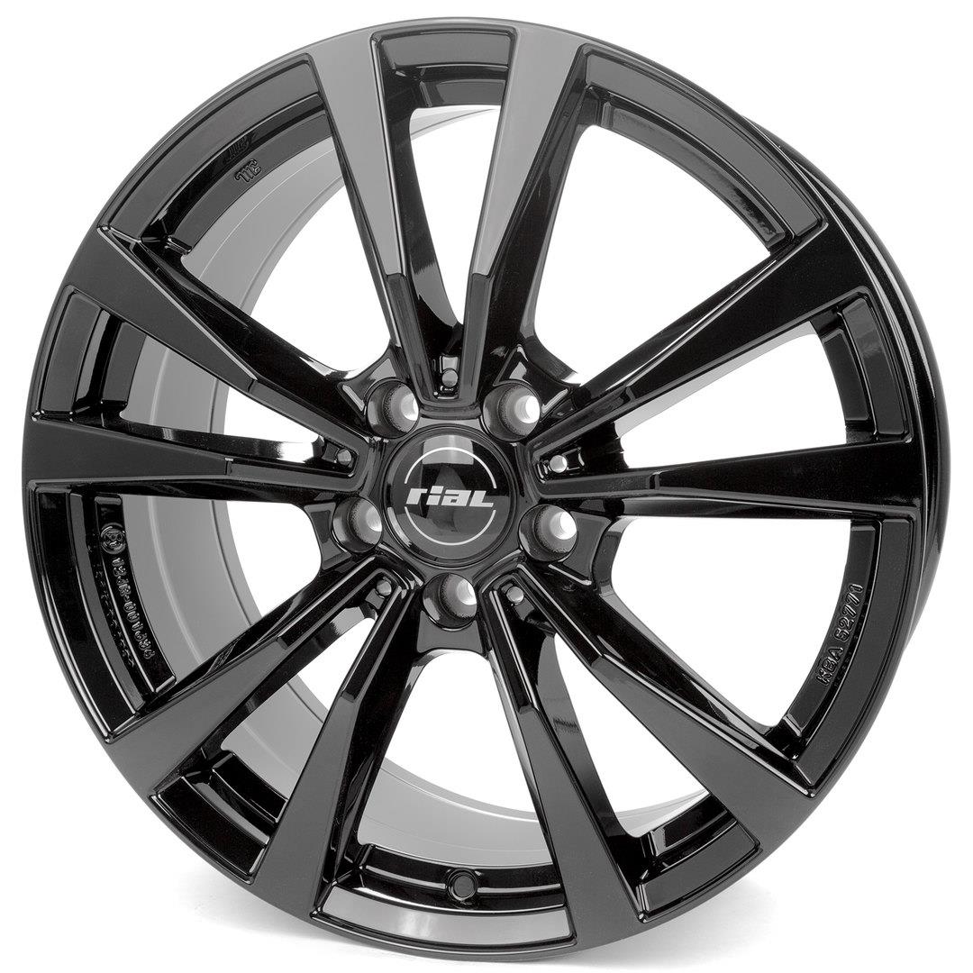 Rial M12 diamond-black 7,5x18 5x112 ET40 CB66,6 R14 770 kg M12-75840M82-6