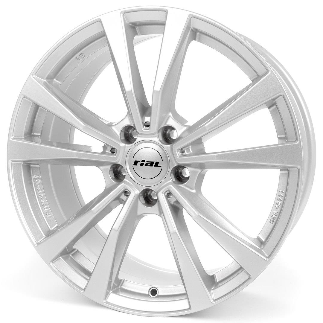 Rial M12X polar-silver 8x19 5x112 ET52 CB66,6 R14 930 kg M12X-80952M81-0