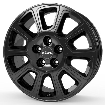 Rial Transporter 2 diamond-black 6x16 5x130 ET68 CB78,1 60° 1250 kg TP2-60668M62-6