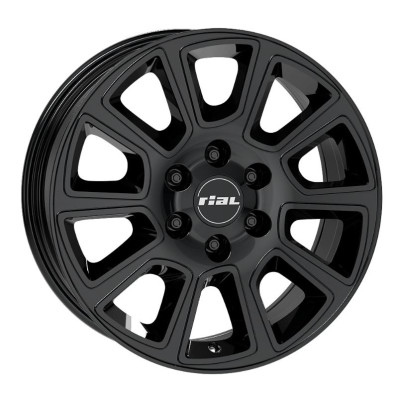 Rial Transporter 2 diamond-black 7,5x18 6x139.7 ET47 CB93,1 60° 1000 kg TP2-75847FR12-6