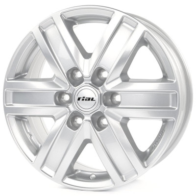 Rial Transporter polar-silver 7x17 6x139.7 ET57 CB92,3 60° 950 kg TP70757H61