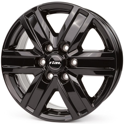 Rial Transporter diamond-black 7x17 6x139.7 ET57 CB92,3 60° 950 kg TP70757H62-6