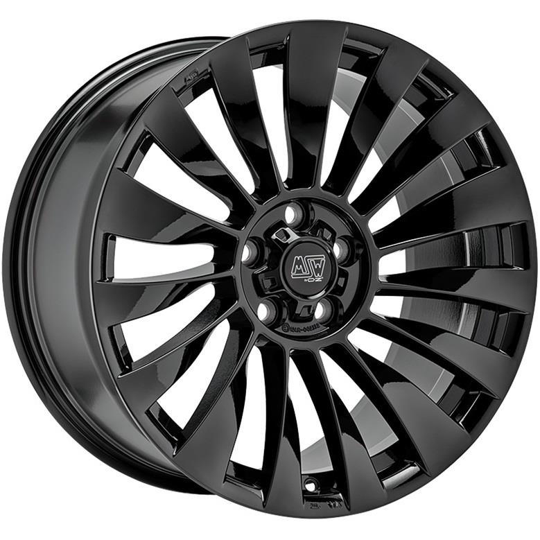 MSW 37T Gloss Black 8,5x19 5x114.3 ET35 CB64,1 60° 690 kg W19459001TC5