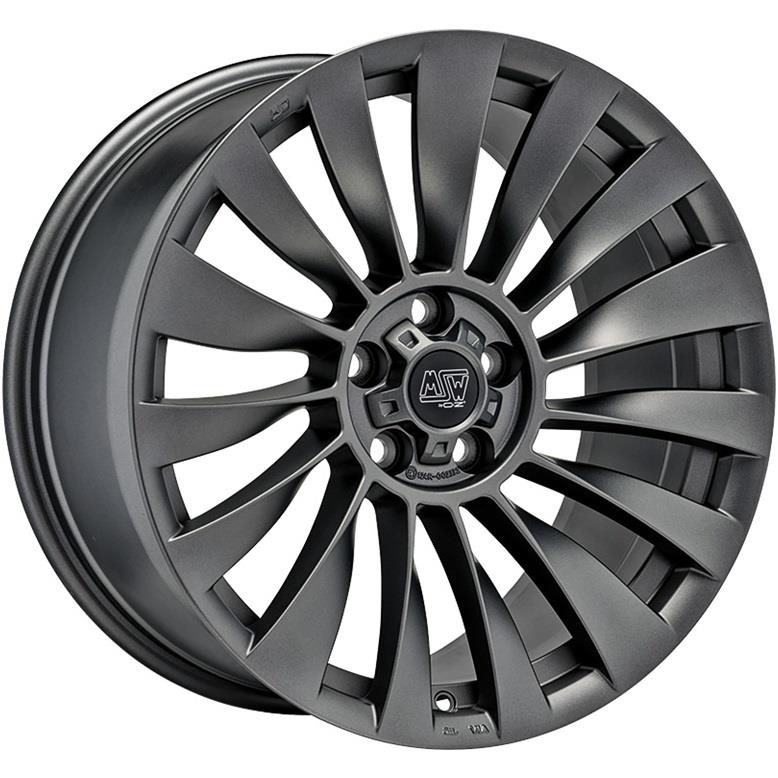 MSW 37T Matt Dark Graphite 9,5x19 5x114.3 ET45 CB64,1 60° 850 kg W19444001TM6