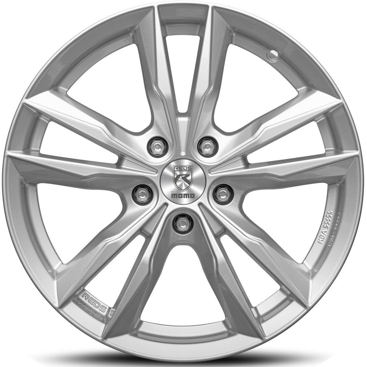 Reds Fast Glossy Silver 7,5x17 5x110 ET30 CB65,1 60° 650 kg WFAS75730065E