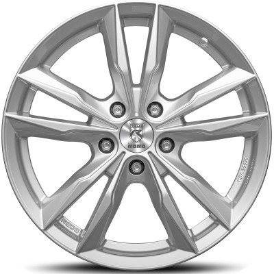 Reds Fast Glossy Silver 8x18 5x100 ET40 CB72,3 60° 660 kg WFAS80840500E