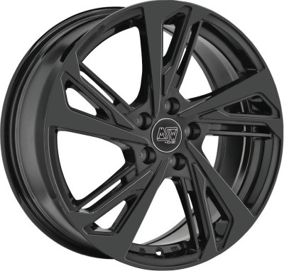 MSW 60 Gloss Black 8x18 5x112 ET44 CB57,1 R13 740 kg W19455006EC5