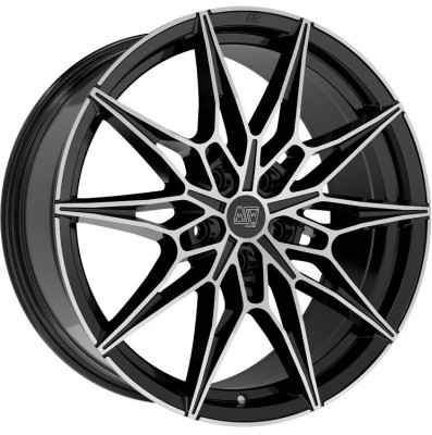 MSW 75 Gloss Black Full Polished 9x19 5x120 ET39 CB72,6 60° 890 kg W1946600256