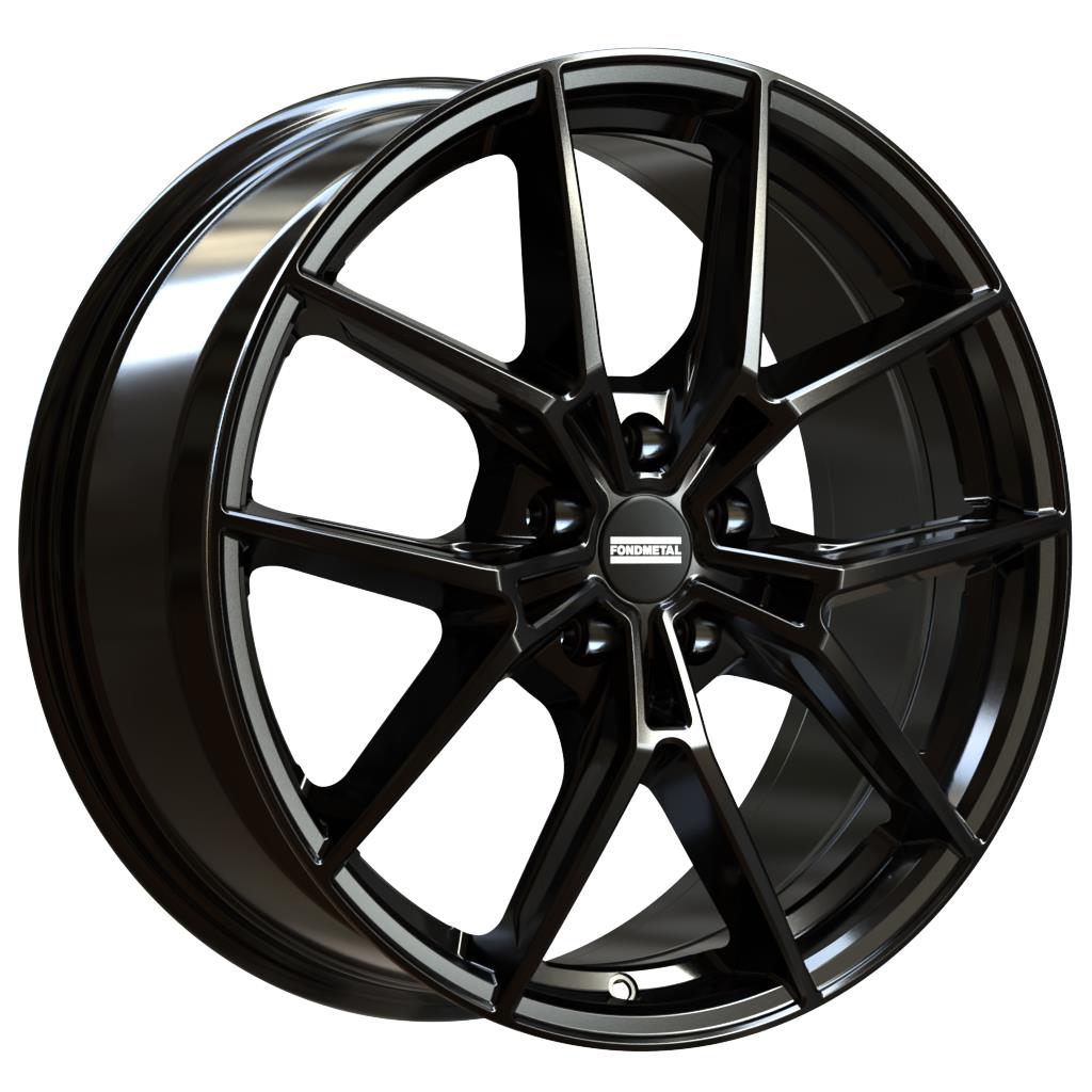 Fondmetal Iupiter Glossy Black 9x19 5x112 ET41 CB66,6 60° 850 kg RF19870