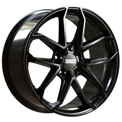 Fondmetal Zelos Glossy Black 11x21 5x130 ET49 CB71,6 R14 1000 kg RF19947
