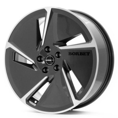 Borbet AE mistral anthracite pol. ExaPeel 7,5x20 5x114.3 ET50 CB72,6 60° 725 kg 102354