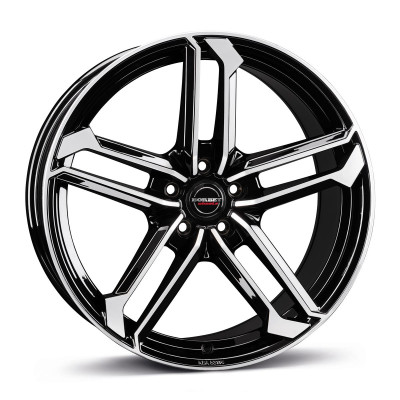 Borbet ATX black polished glossy 8x19 5x112 ET55 CB66,6 60° 690 kg 497411