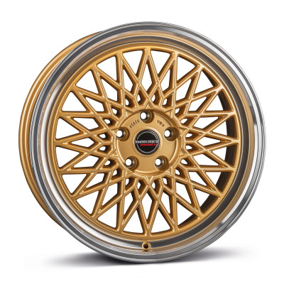 Borbet B gold rim polished 7x17 4x100 ET25 CB64,1 60° 625 kg 497712