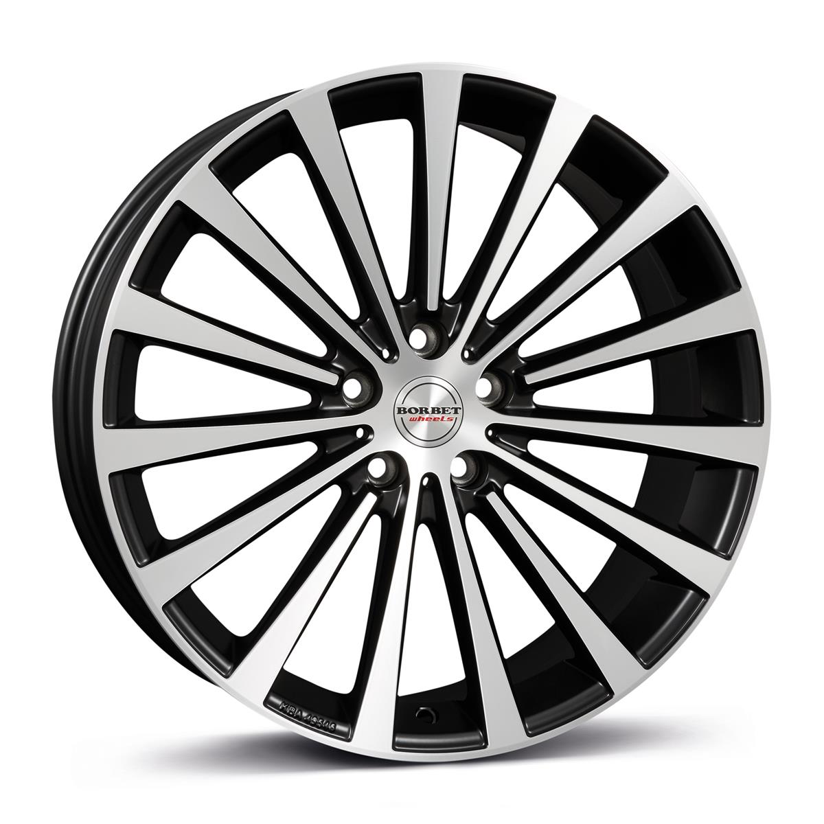 Borbet BLX black polished matt 8,5x18 5x112 ET30 CB72,6 60° 720 kg 221897