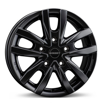 Borbet CW5 Black matt 6,5x16 5x160 ET60 CB65,1 60° 1200 kg 497840