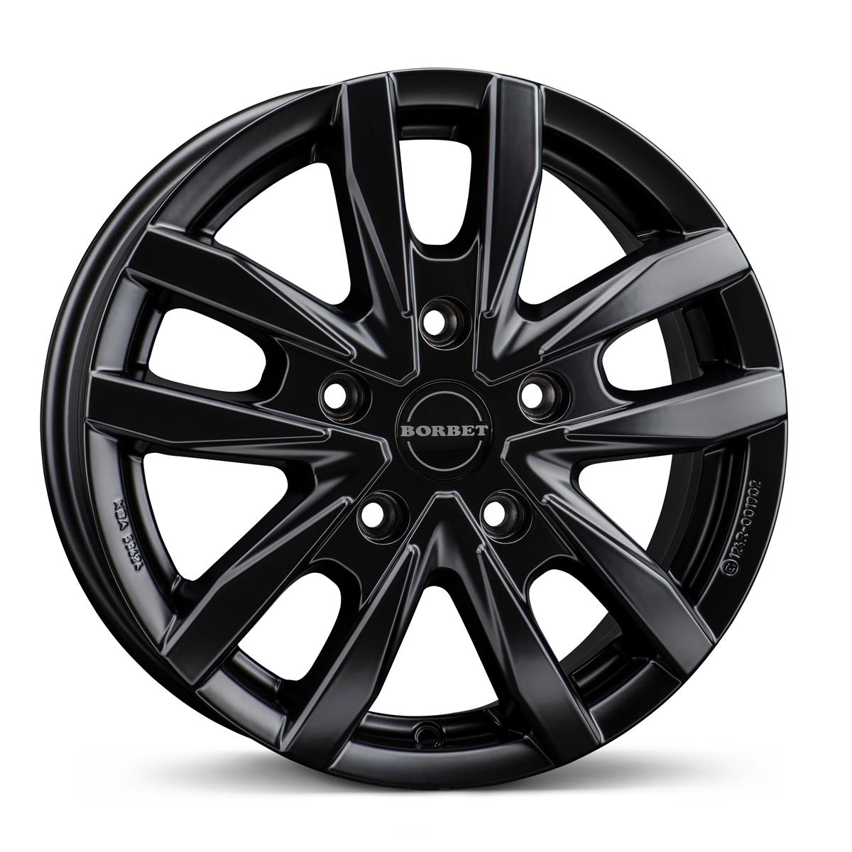 Borbet CW5 Black matt 7,5x18 5x120 ET53 CB65,1 R13 1300 kg 498157