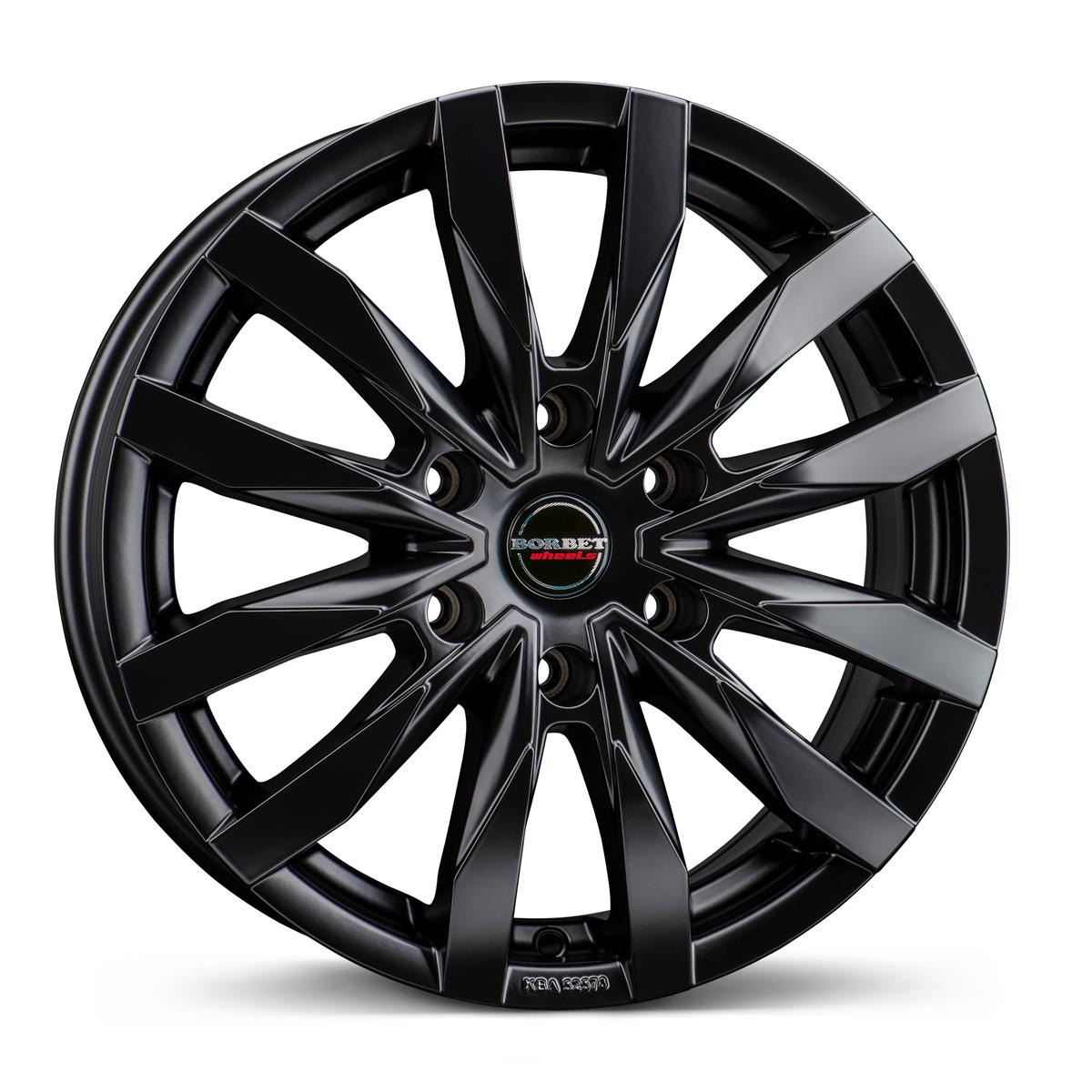 Borbet CW6 Black matt 6,5x16 6x120 ET50 CB74,5 60° 1300 kg 498253