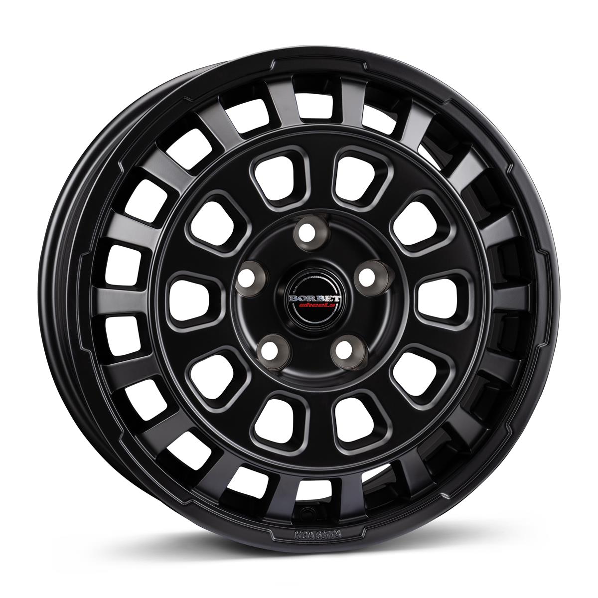 Borbet CW7 Black matt 7x17 5x118 ET63 CB71,1 60° 1150 kg 497978