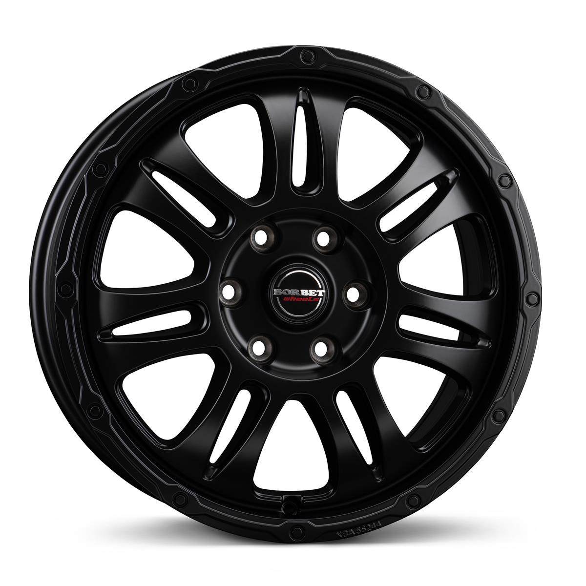 Borbet CW8 Black matt 8x18 5x120 ET52 CB65,1 R14 1200 kg 222756