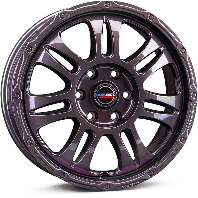 Borbet CW8 mistral anthracite glossy 8x18 6x130 ET48 CB84,1 60° 1400 kg 222747