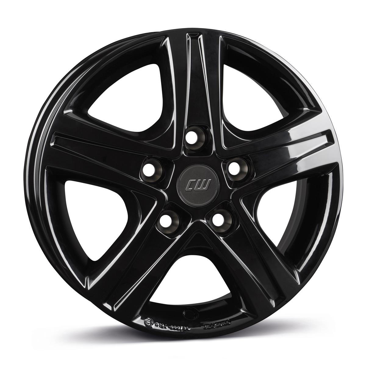 Borbet CWD black glossy 6,5x16 5x120 ET52 CB65,1 R13 875 kg 495926
