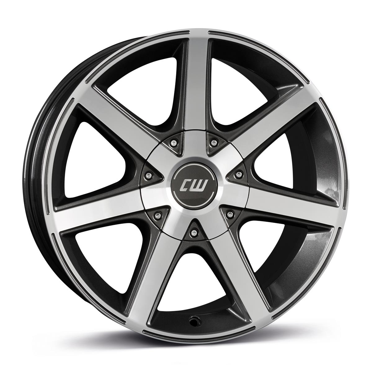 Borbet CWE mistral anthracite glossy polished 7x16 5x130 ET38 CB84,1 60° 850 kg 495874
