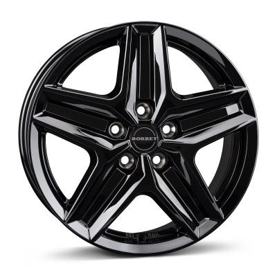 Borbet CWZ black glossy 7,5x18 5x120 ET53 CB65,1 R13 1250 kg 497640